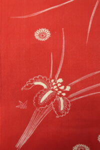 杜若　　二越縮緬　　長襦袢