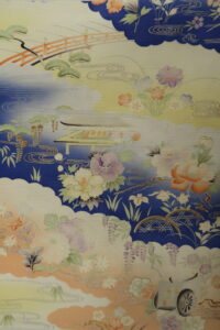 風景文 長着 七本絽